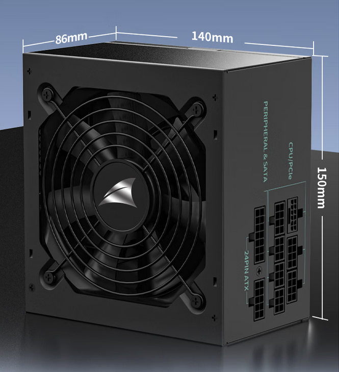 长城SPARK S8电源 氮化镓技术首次落地中高端80 PLUS金牌产品